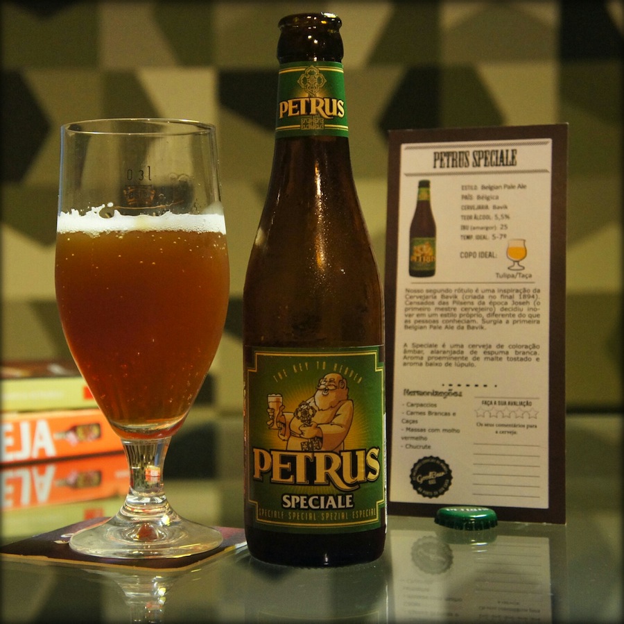 Cervejas Petrus tem rótulos especiais do estilo belga